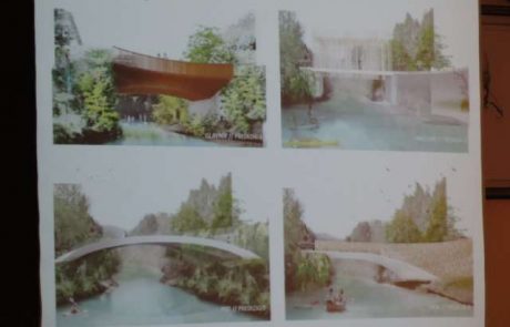 Krajani so izbrali idejno zasnovo za nov most čez Sočo