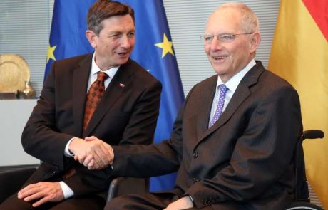Pahor in Schäuble za močno povezano Evropo
