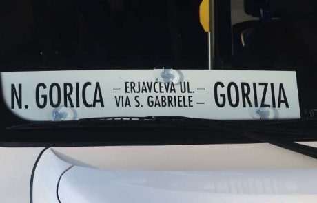 Novo Gorico in Gorico povezali z električnim avtobusom