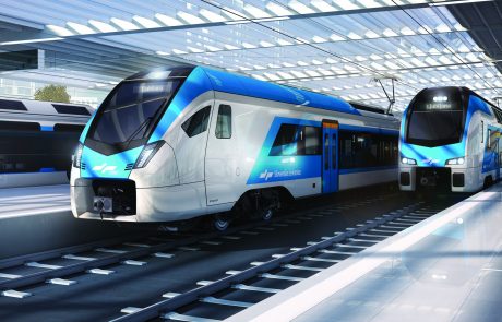 V Slovenijo pripeljal prvi od desetih naročenih novih vlakov, ki bodo bolj udobni in hitrejši