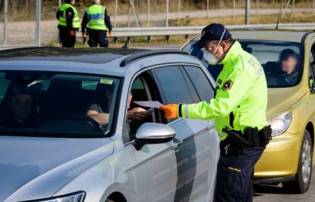 Policisti čez vikend za kršitve protikoronskih ukrepov izrekli 356 glob, največ kršiteljev na območju Ljubljane in Celja