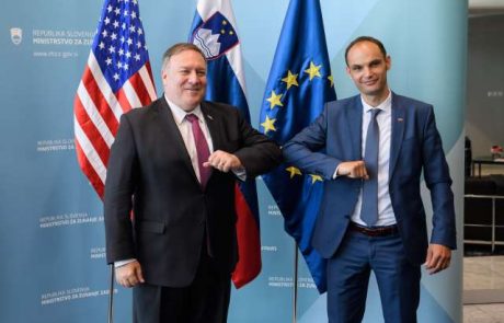 Pompeo in Logar poudarila pomen okrepljenega strateškega dialoga med ZDA in Slovenijo