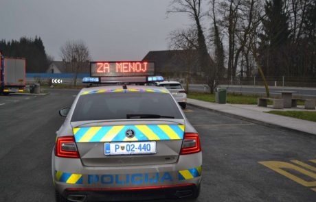 Danes popoldne poostren nadzor prometa na slovenskem cestnem križu