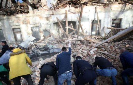 Šest mrtvih v rušilnem potresu v hrvaški Petrinji