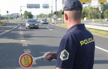 Policisti do nedelje poostreno nad hitrostjo na slovenskih cestah