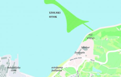 V izolskem Viližanskem zalivu bo prvi slovenski otok