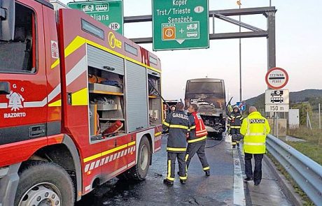 Zagorelo v zadnjem delu bosanskega avtobusa