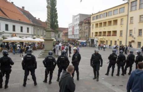 Policija bo fotografirala in snemala na Grajskem trgu in v Ljudskem vrtu