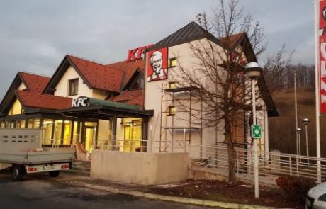 Prvi KFC v Sloveniji odprl vrata