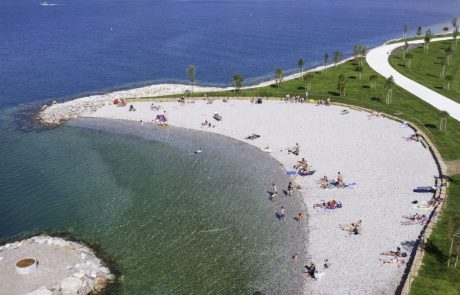Iz degradiranega območja v Kopru ustvarili privlačen obmorski park