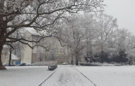 Tudi nad Maribor prihaja nova pošiljka snega, najhuje bo zjutraj