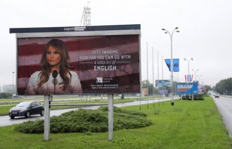 (FOTO) CNN, Guardian … Zagrebški plakati z Melanio obšli svet