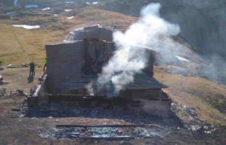 (FOTO) Po požaru: Zgradili bodo nov Kocbekov dom na Korošici