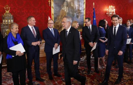 V Avstriji prisegla nova desna vlada