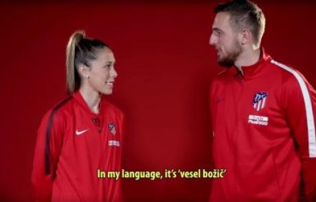 (VIDEO) Oblak uči Španko voščiti v slovenščini