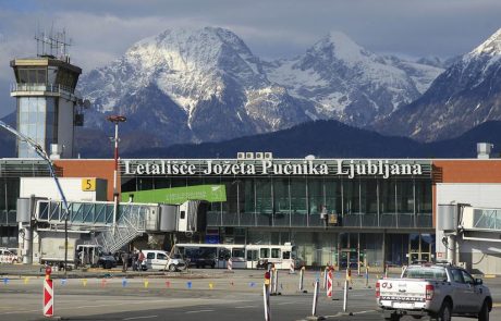 Letališče Jožeta Pučnika Ljubljana s petino več potnikov