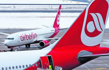 Evropska komisija omogočila letalskemu prevozniku Air Berlin ostati v zraku