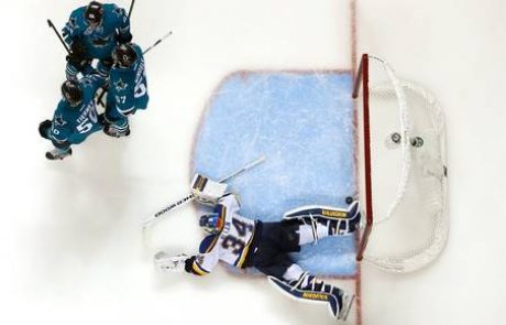 NHL: Allen odlično zaustavljal San Jose, St. Louis izenačil