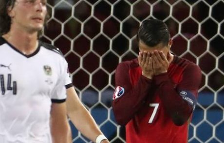 Euro 2016: Ronaldo »zakrivil« le točko proti Avstriji, Madžarska na vrhu skupine F