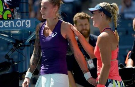 Polona Hercog brez dobljene igre predala dvoboj