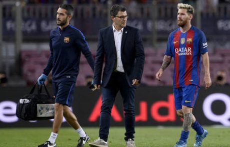 Barcelona ob remiju z Atleticom ostala brez Messija