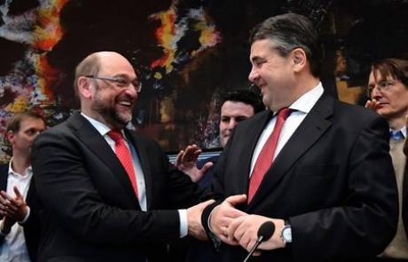 V volilni spopad z Angelo Merkel gre Martin Schulz