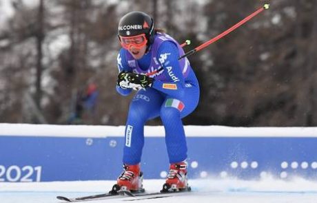 Smuk (Ž): Goggii premierna zmaga v Cortini, Vonnova in Shiffrinova na stopničkah