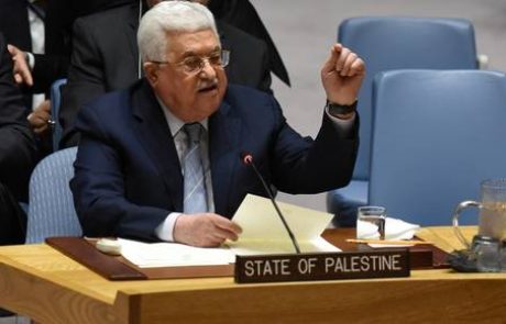 Abas v Varnostnem svetu ZN pozval k priznanju Palestine