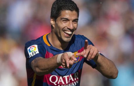 Suarez drugič obul zlati čevelj