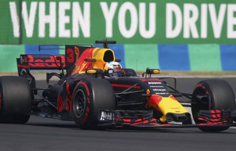 Ricciardo dobil oba treninga na Madžarskem