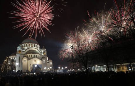 V novo leto vstopili tudi pravoslavci