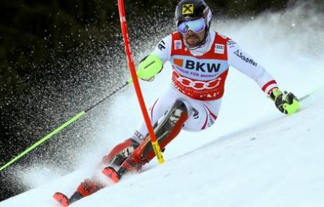 Slalom (M): Hirscher prekinil urok Wengna, Kristoffersen spet drugi