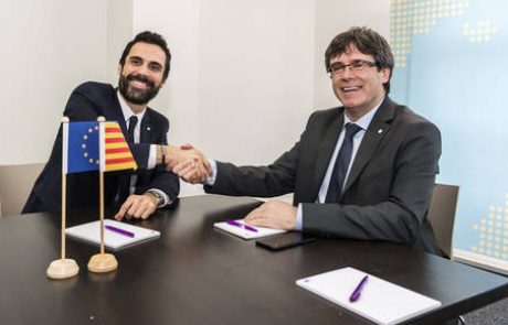 Predsednik katalonskega parlamenta preložil današnjo sejo