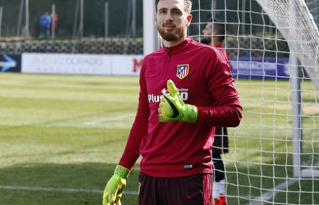 Oblak treniral s prvo ekipo Atletica