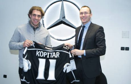 Anže Kopitar, novi ambasador znamke Mercedes-Benz