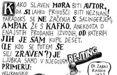 Strip kolumne: Od Prešerna do obujanja Drakule