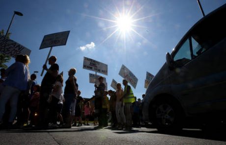 Tudi drugi protest izzvenel v prazno