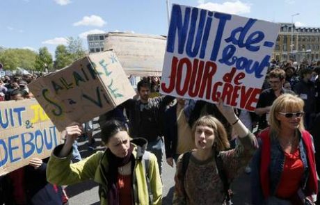 V Franciji protesti in stavke zaradi reforme zakona o delu