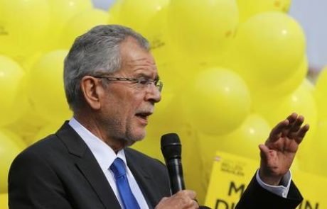 Alexander Van der Bellen, prvi avstrijski predsednik iz vrst Zelenih