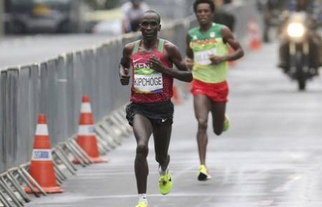 Kipchoge zmagovalec maratona, Kosmač 117.