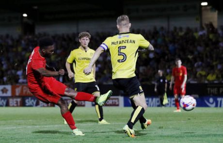 Liverpool s petardo napredoval v ligaškem pokalu, Elšnik opozoril nase pri Derby Countyju