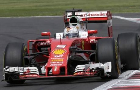 Kaznovan tudi Vettel, na stopničkah še Ricciardo