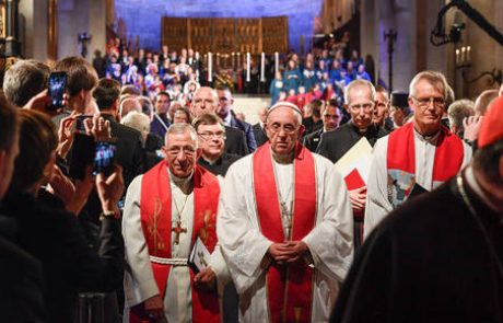 Papež: z luteranci smo stopili na pot sprave