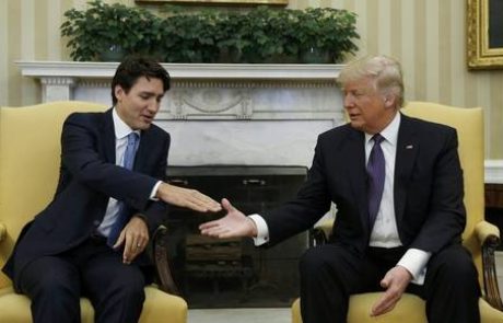 Trump in Trudeau: odnosi med državama izjemno dobri in tesni