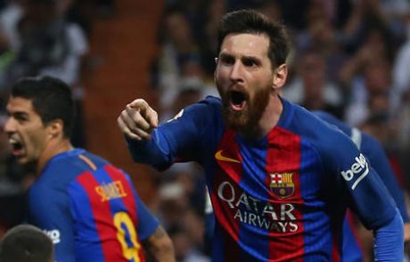 El clasico: Messi v zadnjih izdihljajih utišal Santiago Bernabeu (VIDEO)