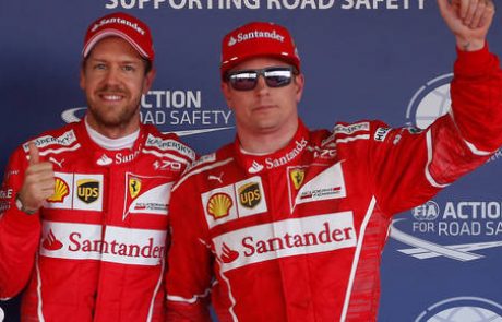 F1: po skoraj devetih letih na čelu spet oba Ferrarija