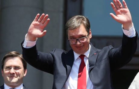 Vučić prisegel kot novi predsednik Srbije