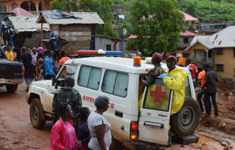 Poplave v Sierri Leone zahtevale najmanj 400 življenj