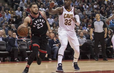 NBA: Toronto razbil Cleveland, Boston v Londonu boljši od Philadelphie (VIDEO)