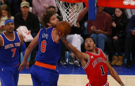 Derrick Rose okrepil Newyorčane